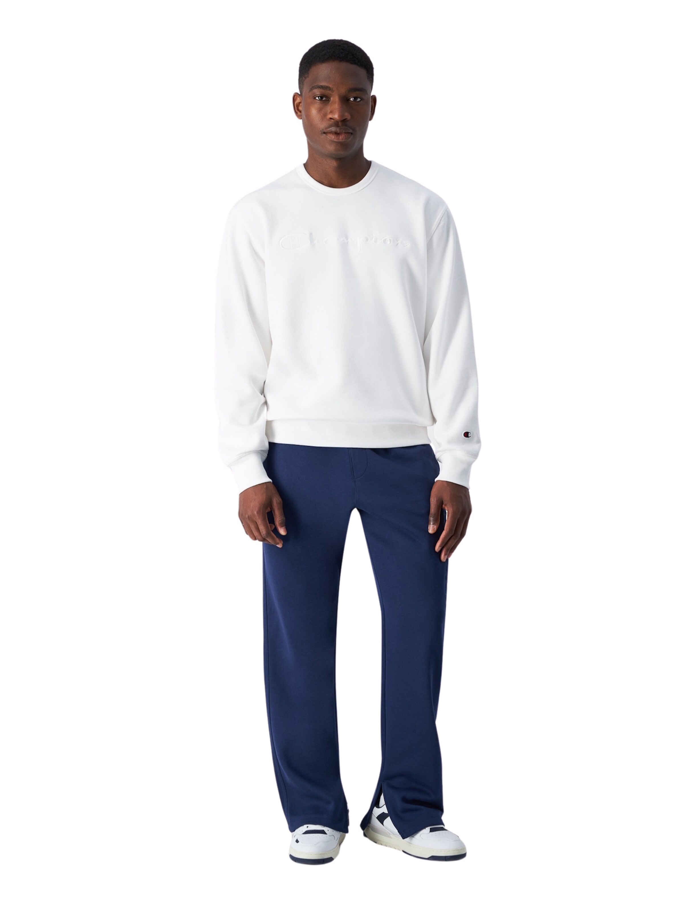 Champion Authentic Athletic Apparel Sweatshirt i hvid: forside