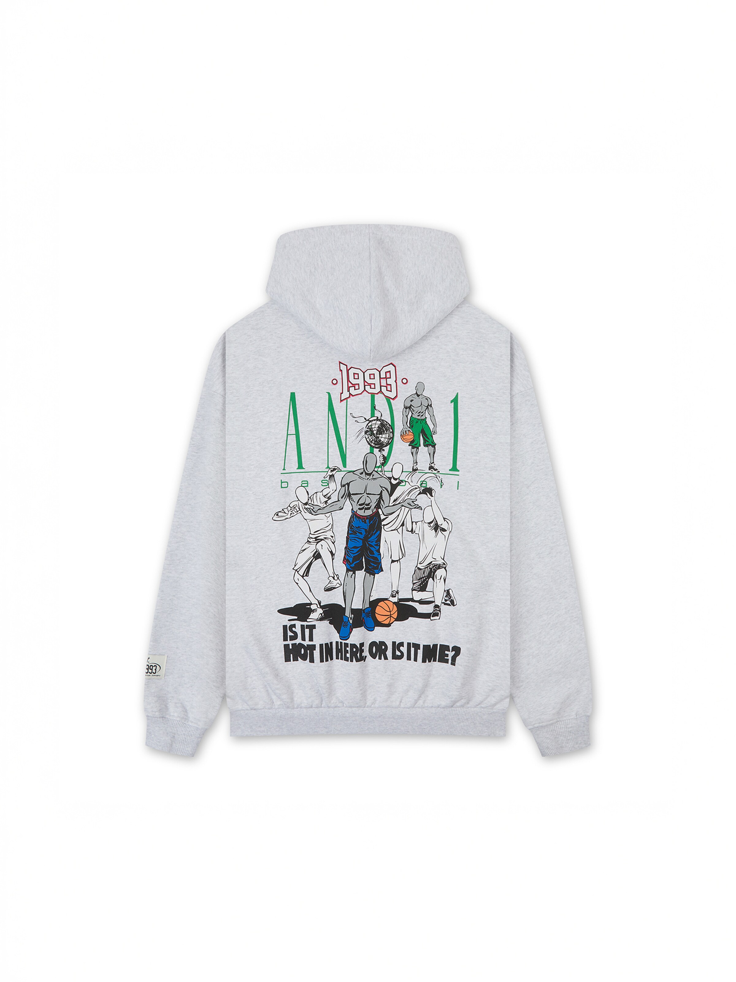 AND1 - Sudadera 'Core Retro' en gris