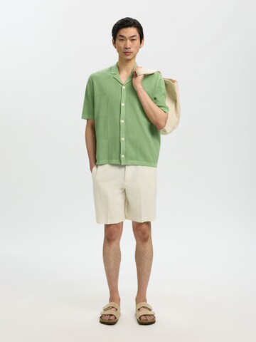 SELECTED - Camiseta en verde