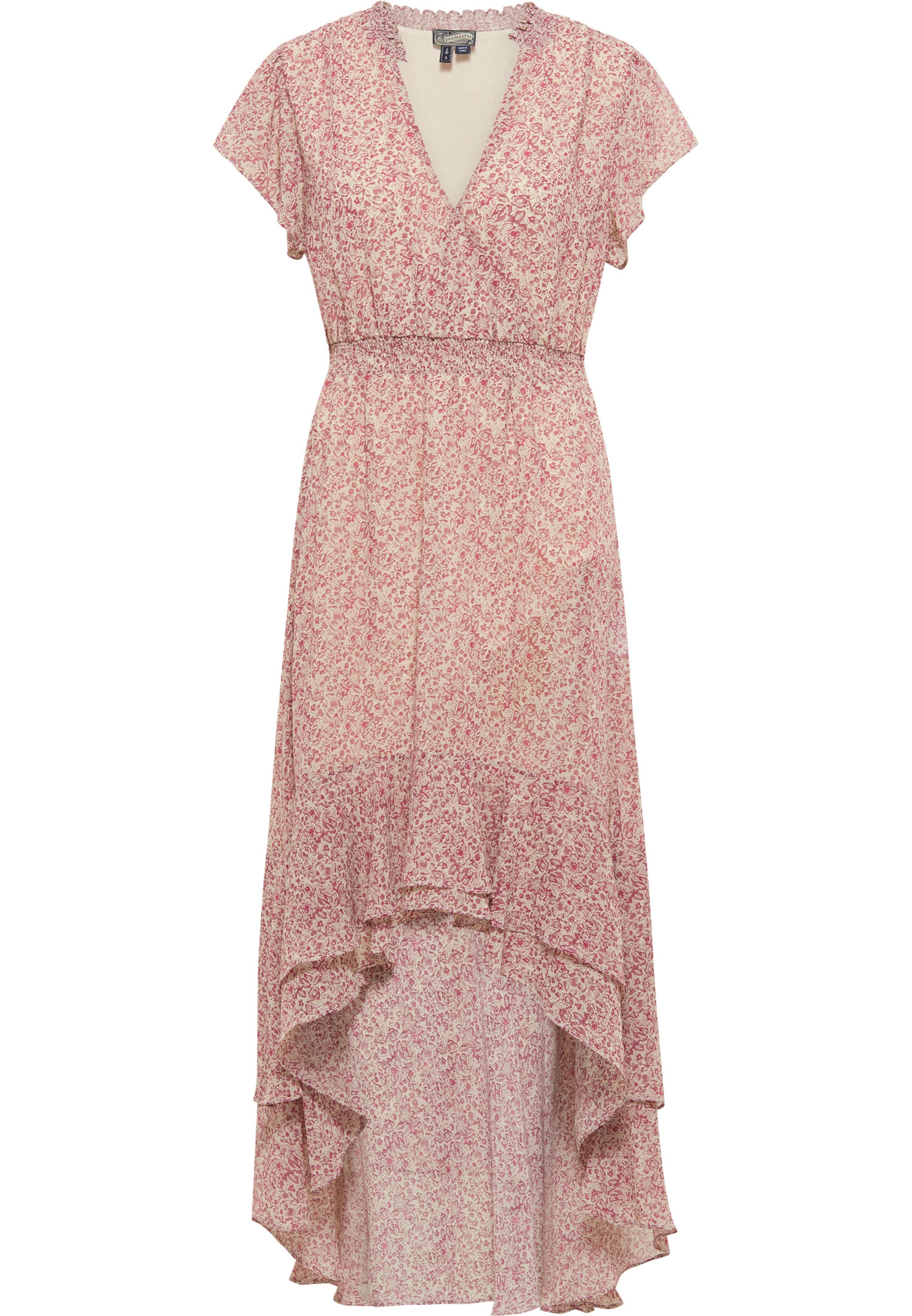 Slimfit Abito estivo di DreiMaster Maritim in beige: frontale