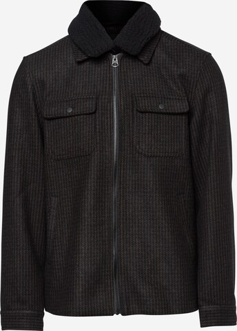 Only & Sons Regular fit Between-Season Jacket 'Ross' in Black: front