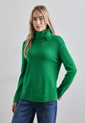 STREET ONE Pullover in Grün: Vorderseite
