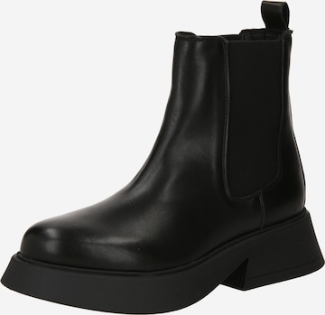 Bianco Chelsea Boots 'HAILEY' in Black: front