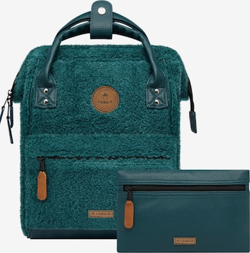 Cabaia Backpack 'Adventurer' in Green: front