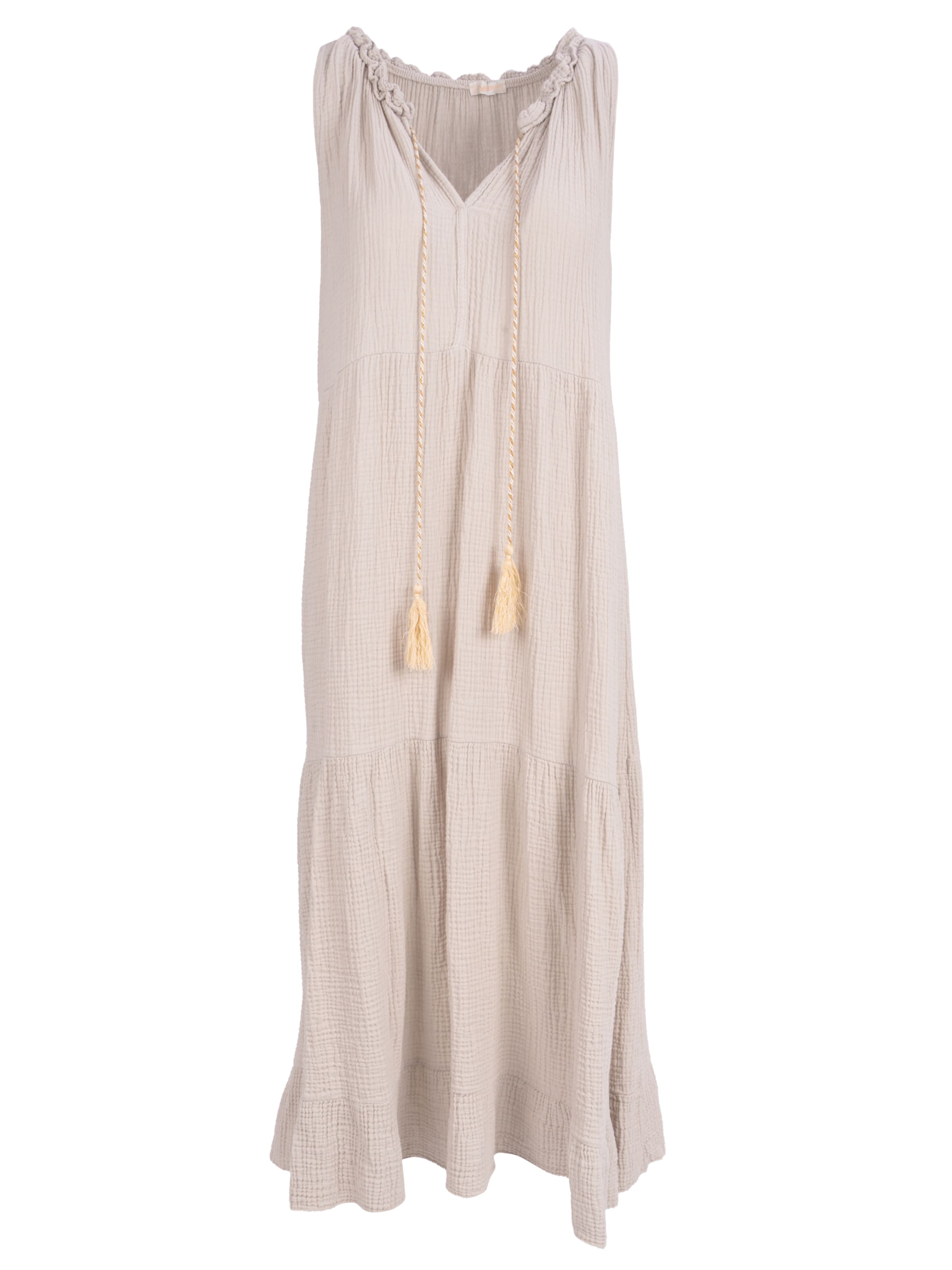 Robe d’été 'Viola' Seasons of April en beige : devant