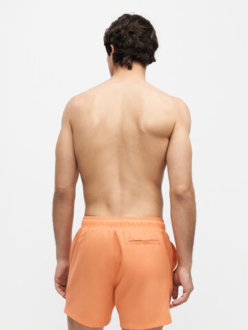 Shorts de bain 'PAOLO' HUGO en orange