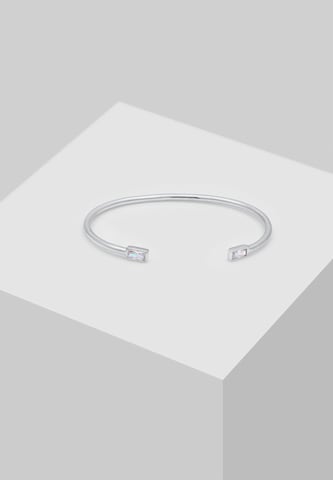 ELLI Armband Armreif, Rechteck in Silber