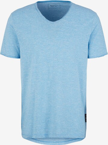 T-Shirt TOM TAILOR DENIM en bleu : devant