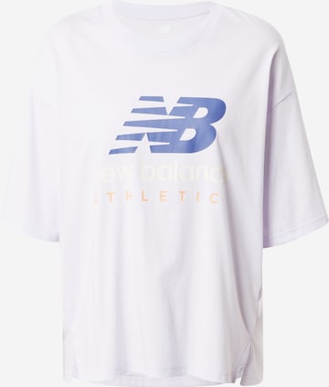 new balance Shirt in Grey: front
