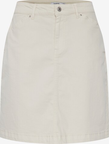 b.young Skirt in Beige: front