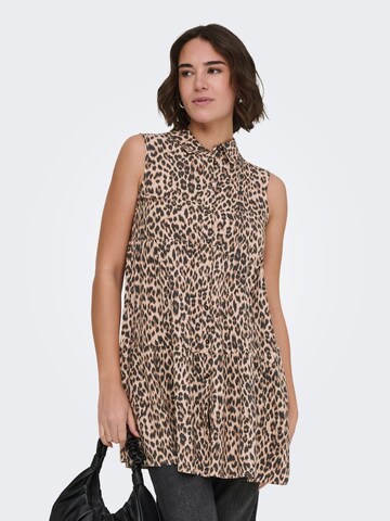 ONLY Blousejurk 'ONLThea' in Beige
