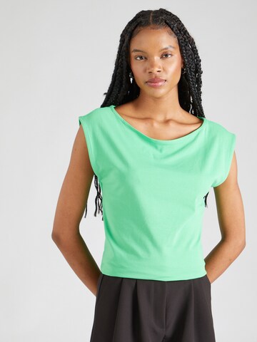 T-shirt ESPRIT en vert : devant