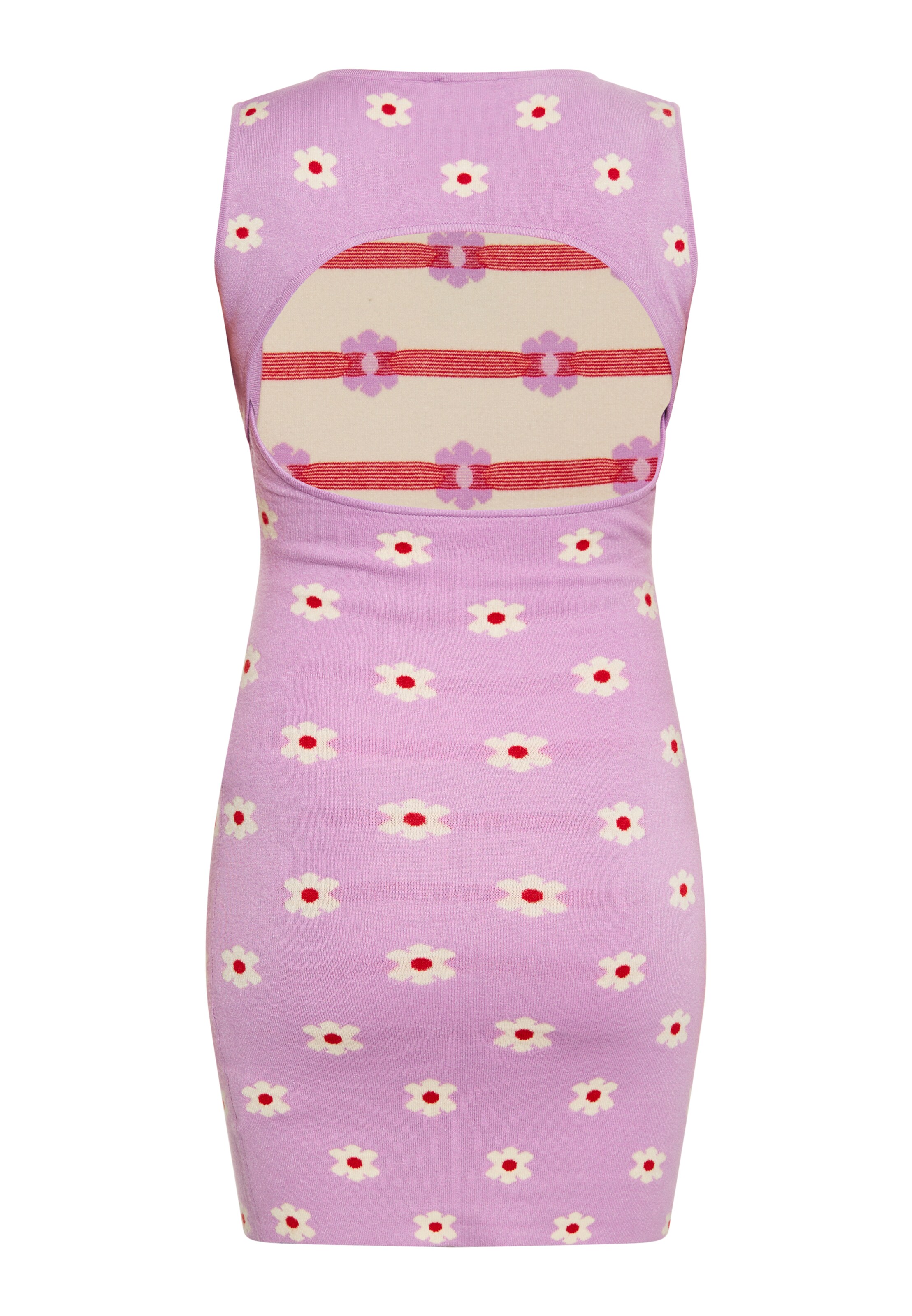 MYMO Pletené šaty - Fialová