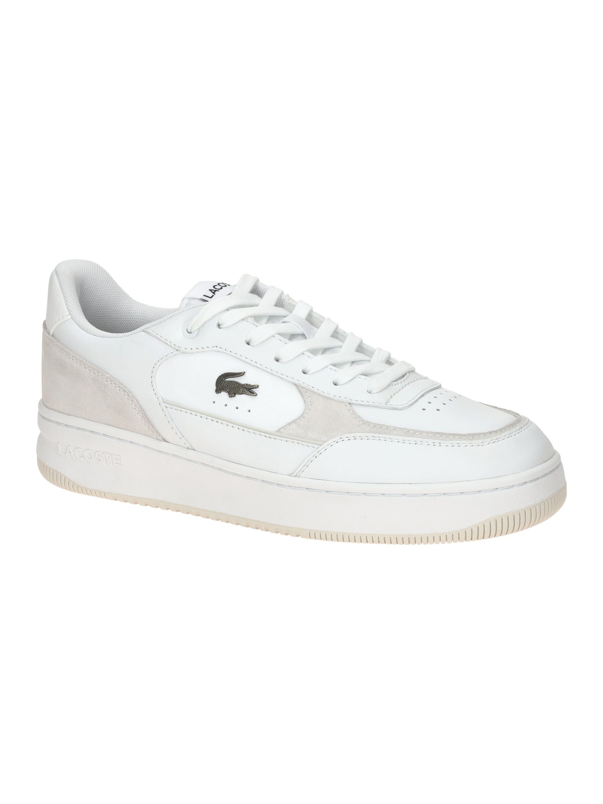 LACOSTE Lace-Up Shoes 'Lacoste Ace Sneakers Schuhe weiß 0222' in 45 in White, Item view