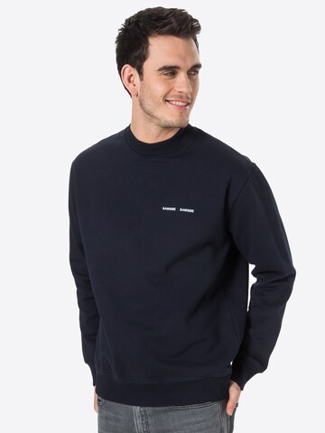 Samsøe Samsøe Sweatshirt 'Norsbro' in Blue: front