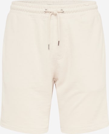 Regular Pantalon 'Lenz' !Solid en beige : devant