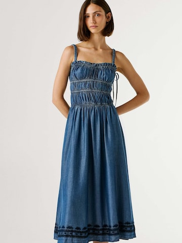 Pepe Jeans Jurk 'CASS' in Blauw
