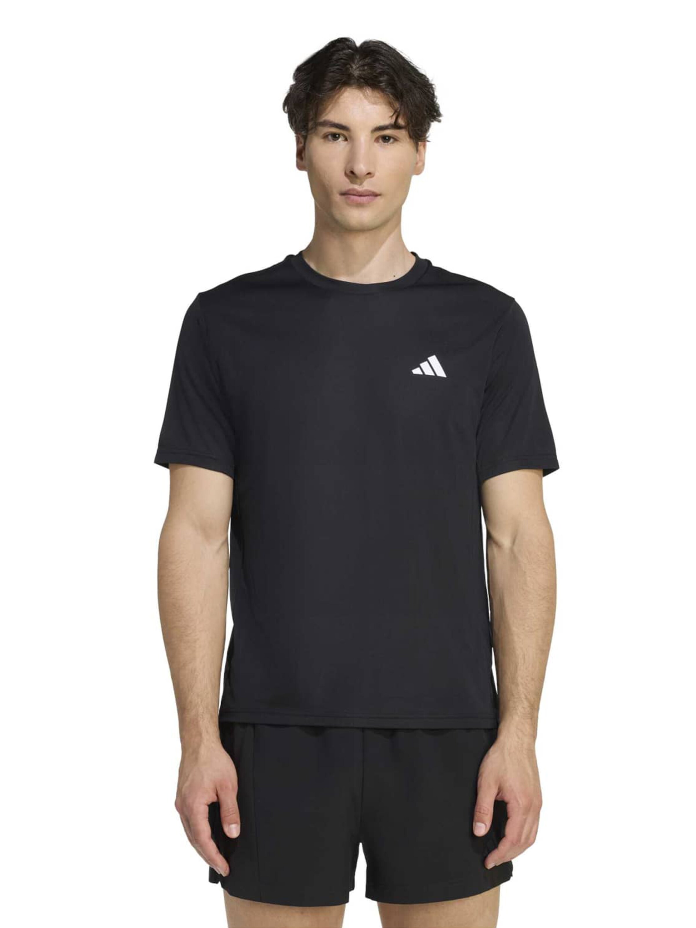 ADIDAS PERFORMANCE Performance shirt 'WE' in Black: front