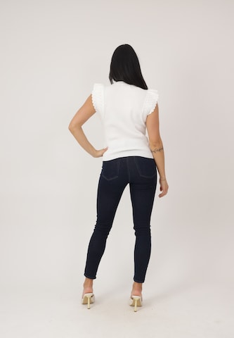 Chemisier Elara en blanc