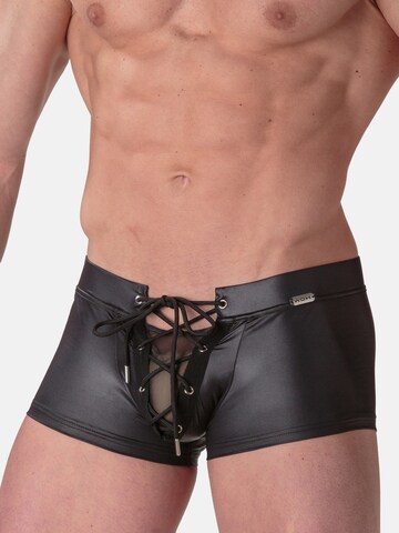 WOH Boxershorts ' Night Universe ' in Zwart: voorkant