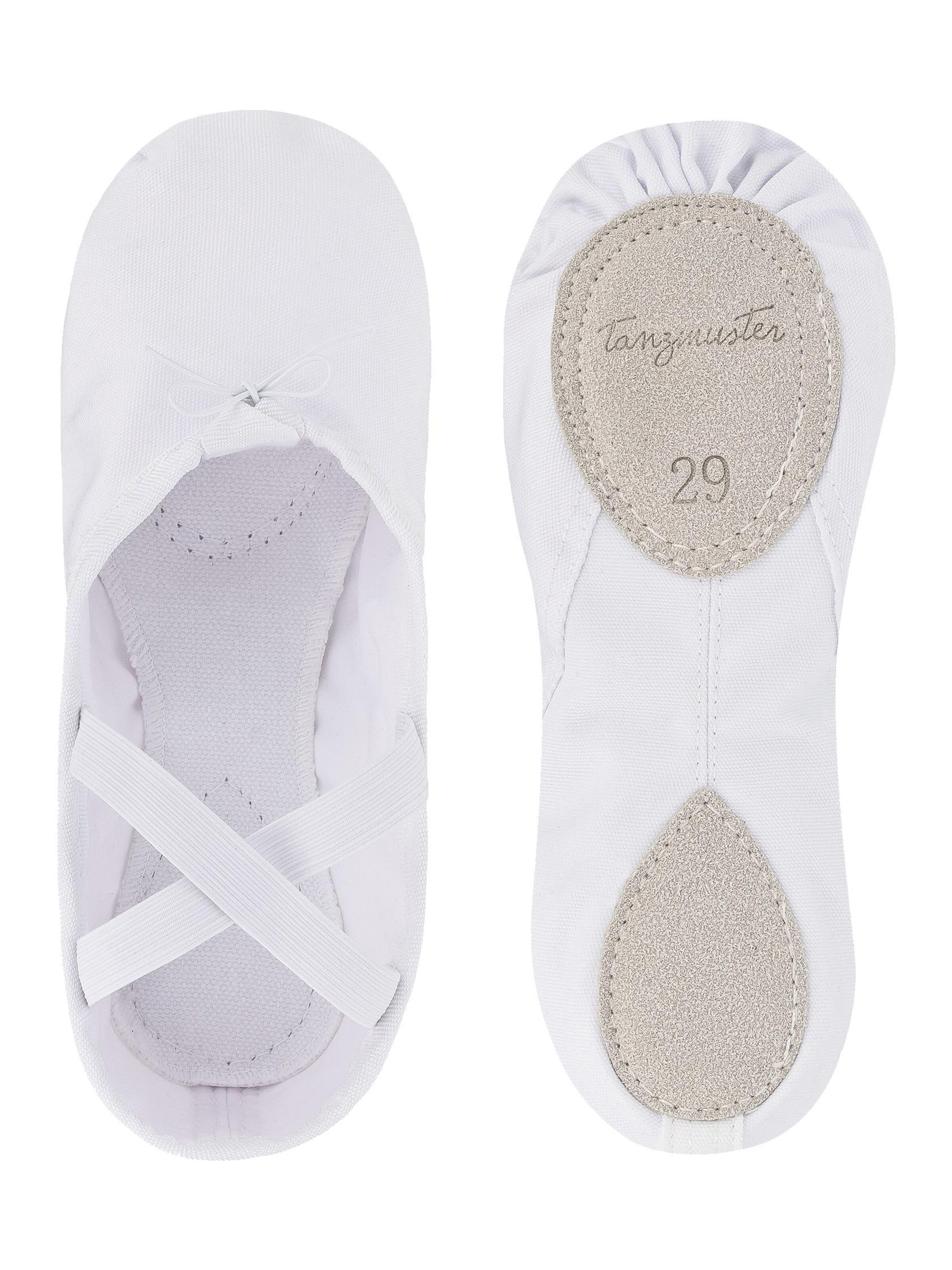 Tanzmuster Athletic Shoes 'Charlie' in White