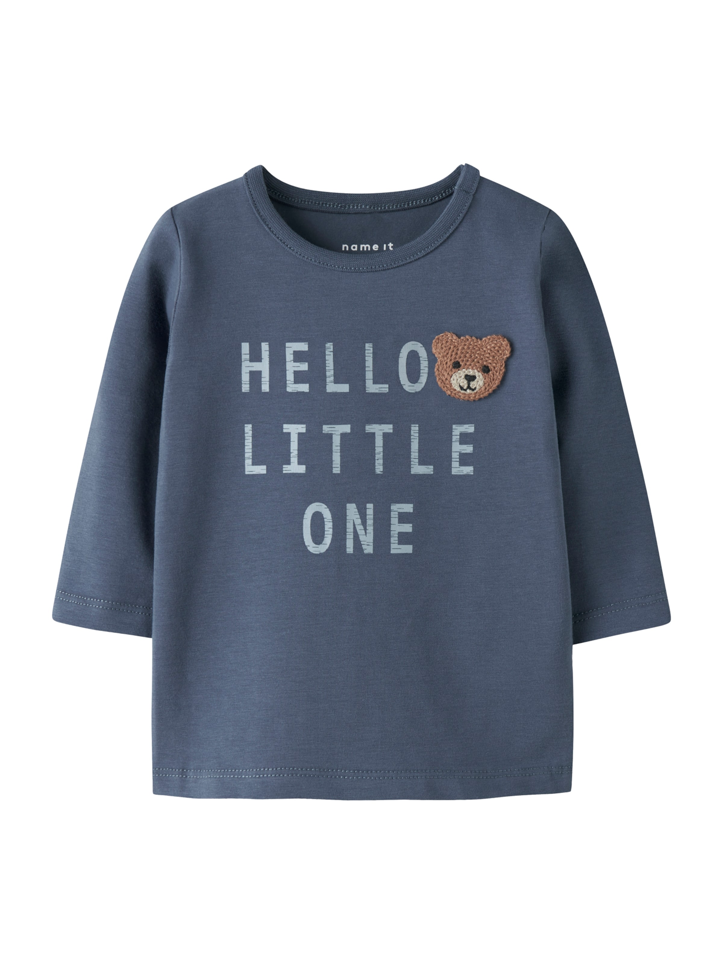 Maglietta 'NBMDUSINUS' di NAME IT in blu: frontale