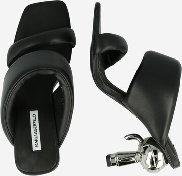 Karl Lagerfeld - Zapatos abiertos 'IKON' en negro