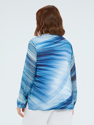 Chemisier Fiorella Rubino en bleu