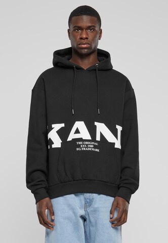 Karl Kani Μπλούζα φούτερ σε μαύρο: μπροστά
