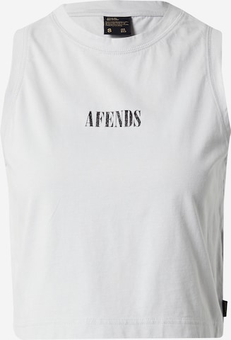 Afends Top 'Focus' in White: front