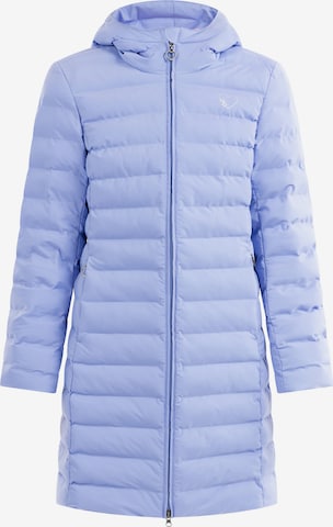 Manteau d’hiver MYMO en bleu : devant
