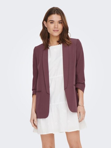 Blazer 'Elly' ONLY en marron : devant