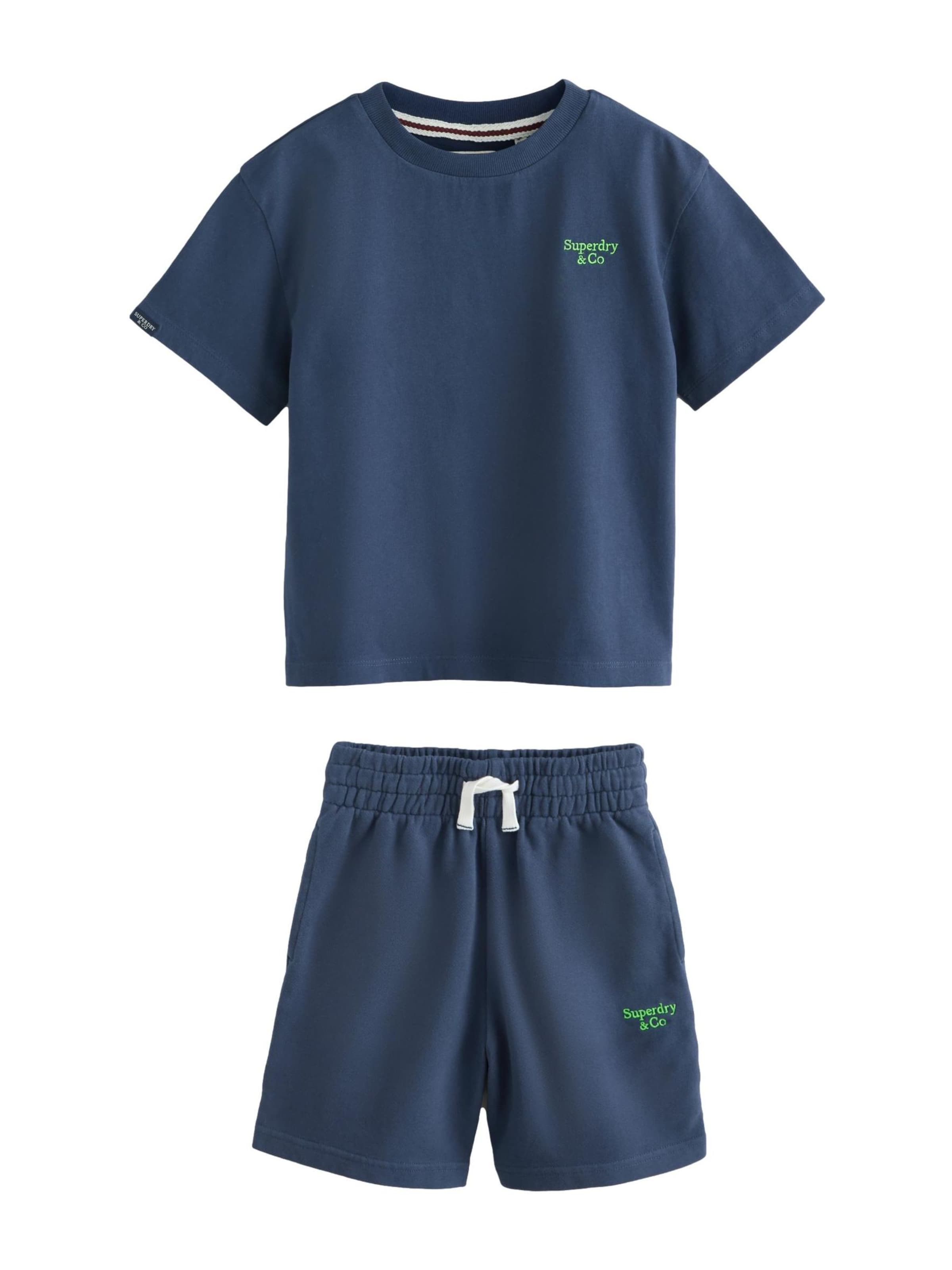 Superdry & Co Komplekt, värv sinine: eest vaates