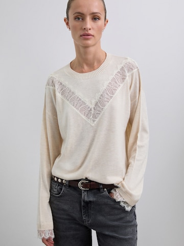 Scalpers Sweter w kolorze beżowy