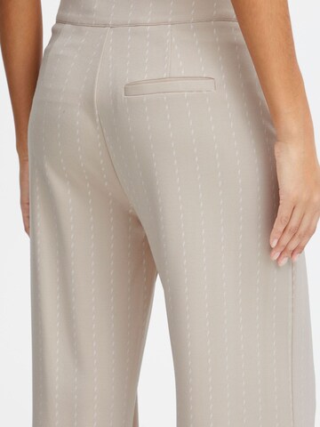 Wide Leg Pantalon ' Ruti ' ICHI en beige
