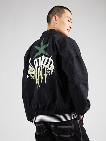 Marcelo Burlon Between-Season Jacket 'COUNTY GOTH' in Black: front