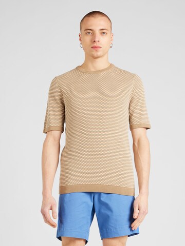 Only & Sons Sweater 'TAPA' in Beige: front