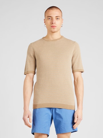 Only & Sons Sweater 'TAPA' in Beige: front