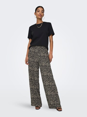 ONLY Wide leg Pants 'Katty' in Black