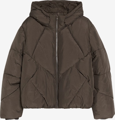 Bershka Talvitakki koossa XS värissä tummanruskea, Tuotenäkymä