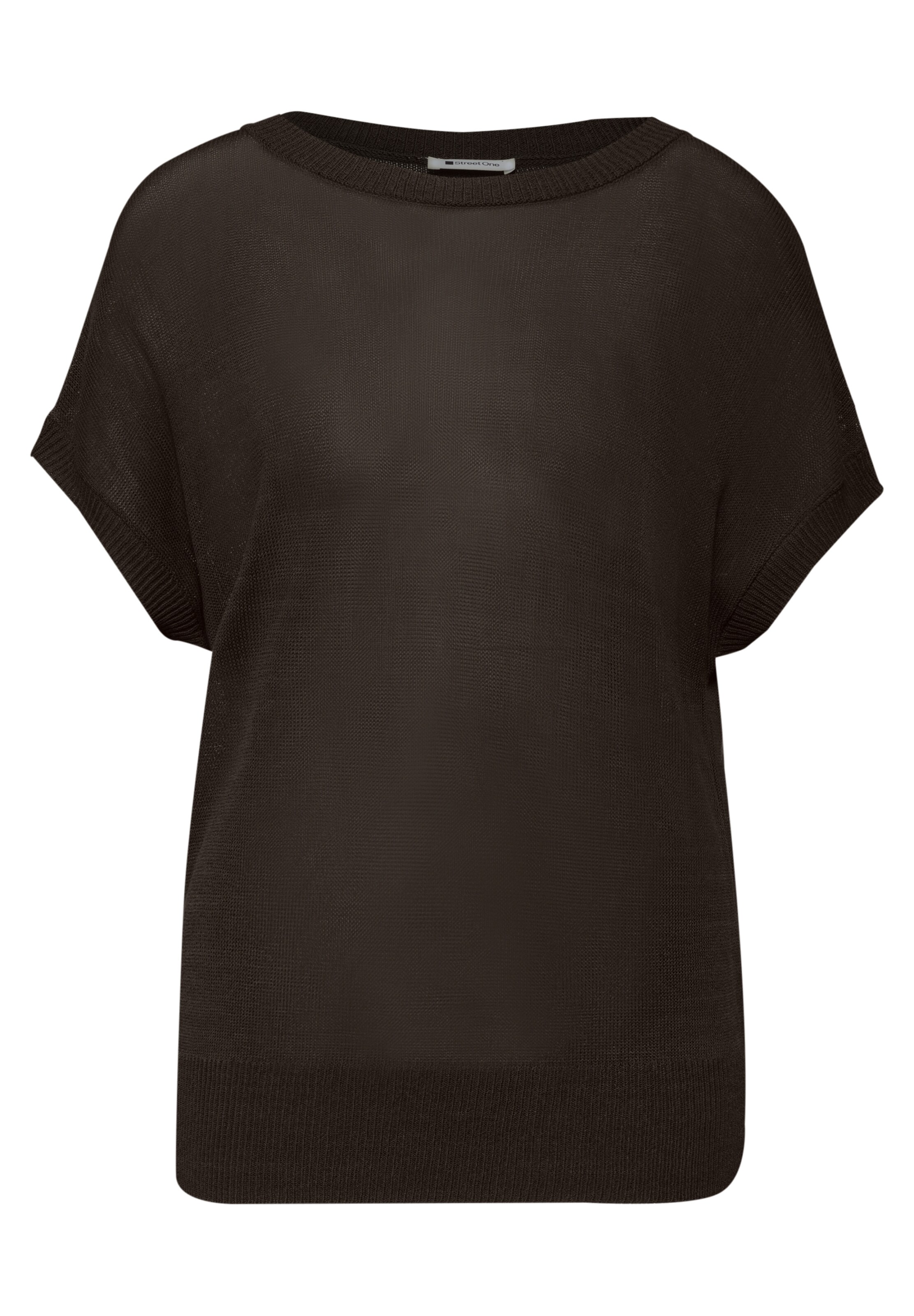 STREET ONE Pullover in Braun: Vorderseite
