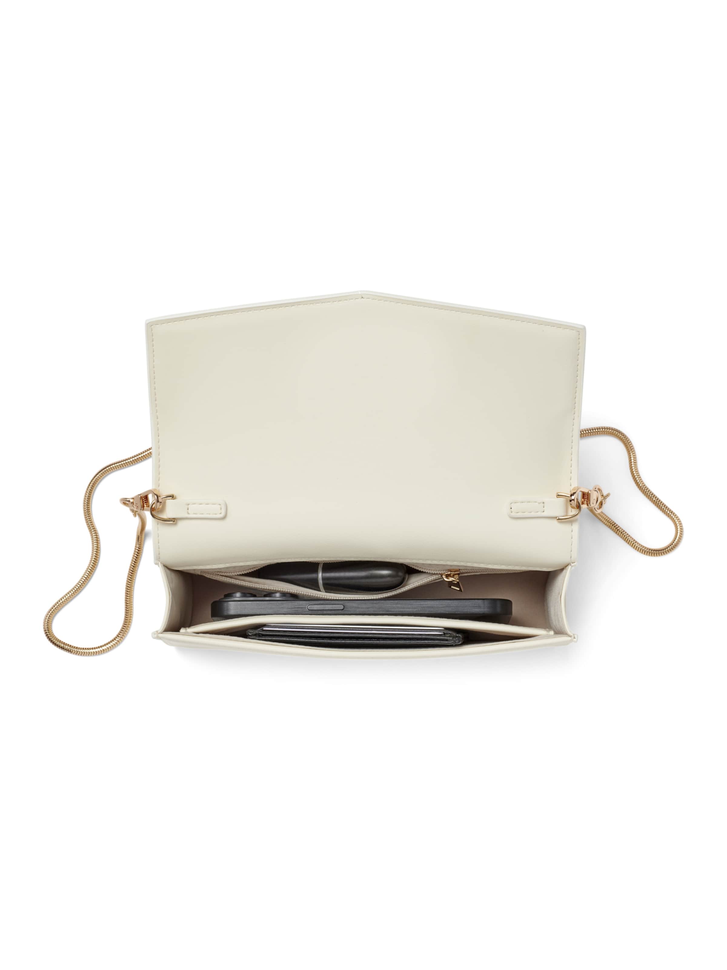 Expatrié - Bolso de noche 'Camille' en blanco
