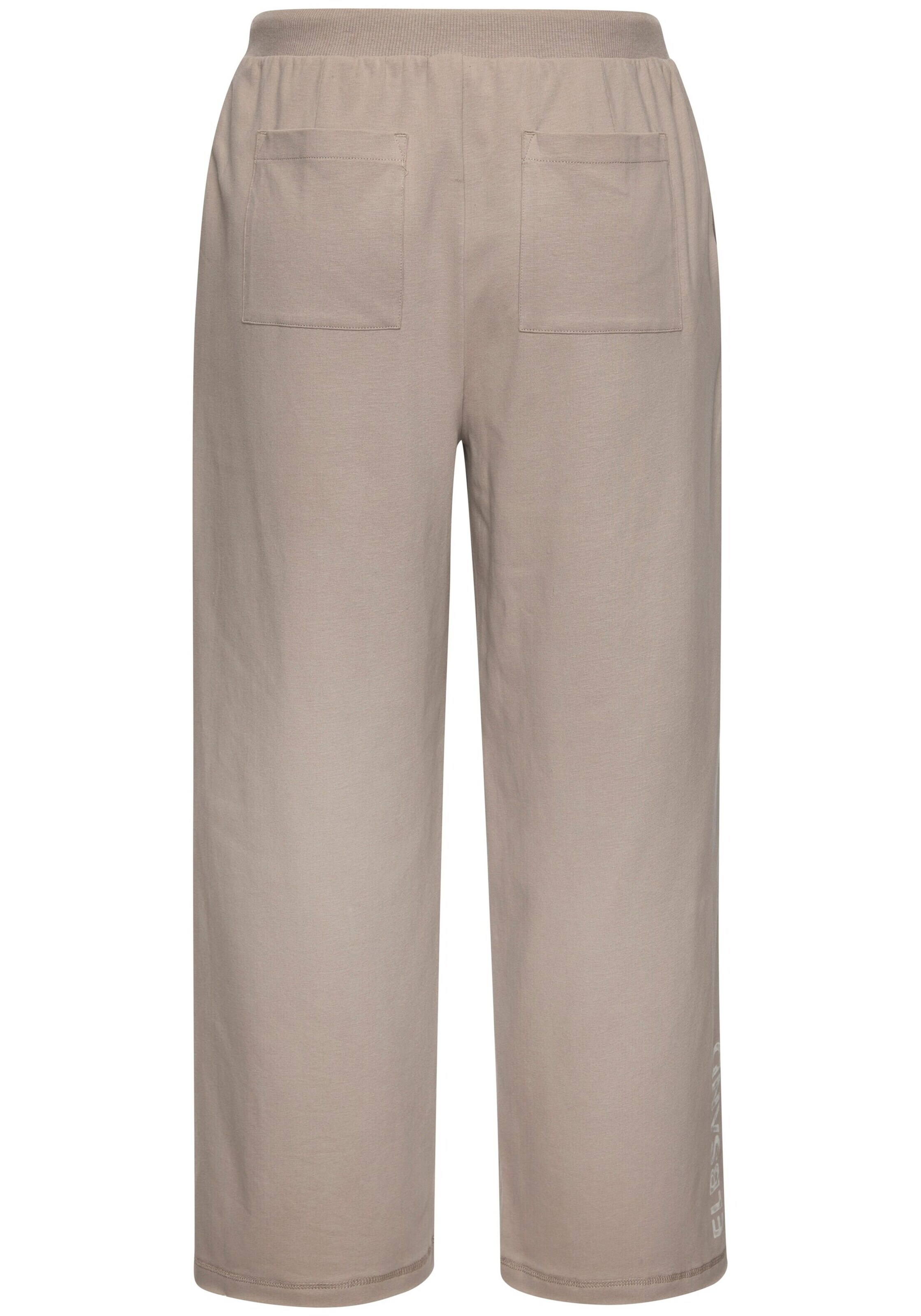 Loosefit Pantalon Elbsand en gris