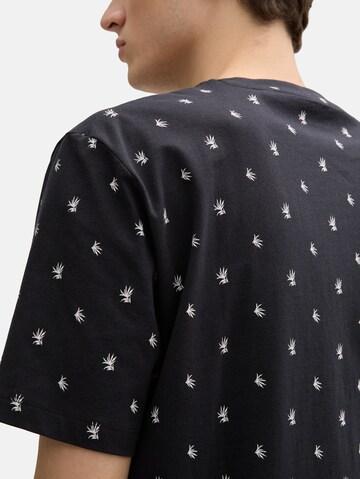 TOM TAILOR DENIM Shirt in Zwart
