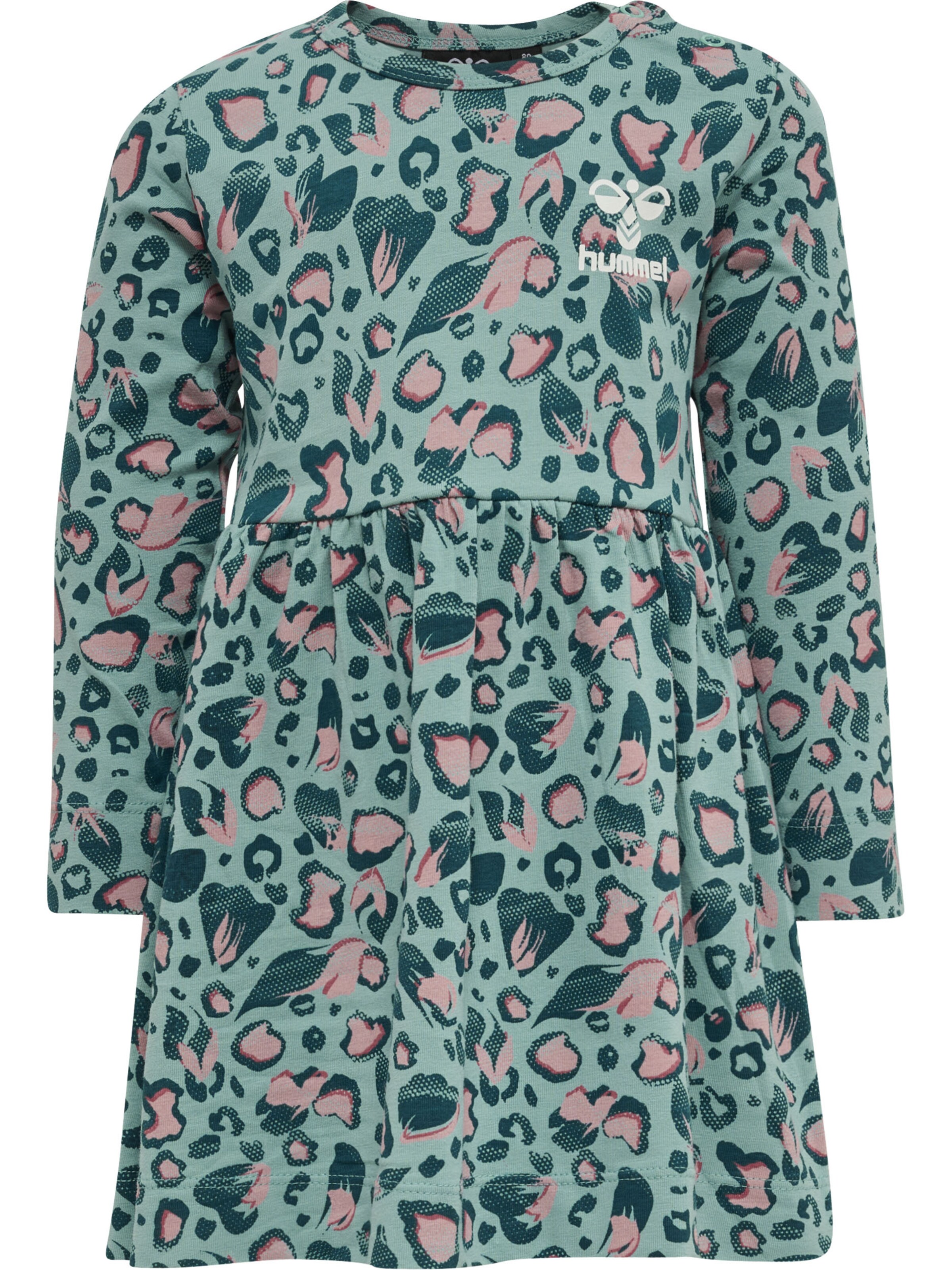 Hummel Kjole i grøn: forside