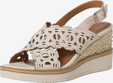 TAMARIS Sandaal in Beige: voorkant