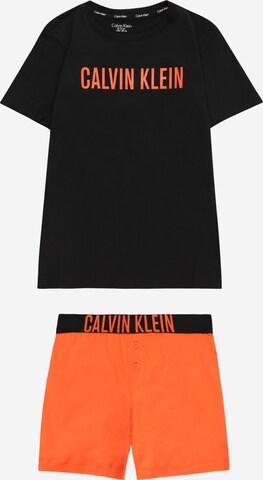 Pijamale 'Intense Power' de la Calvin Klein Underwear pe portocaliu: față