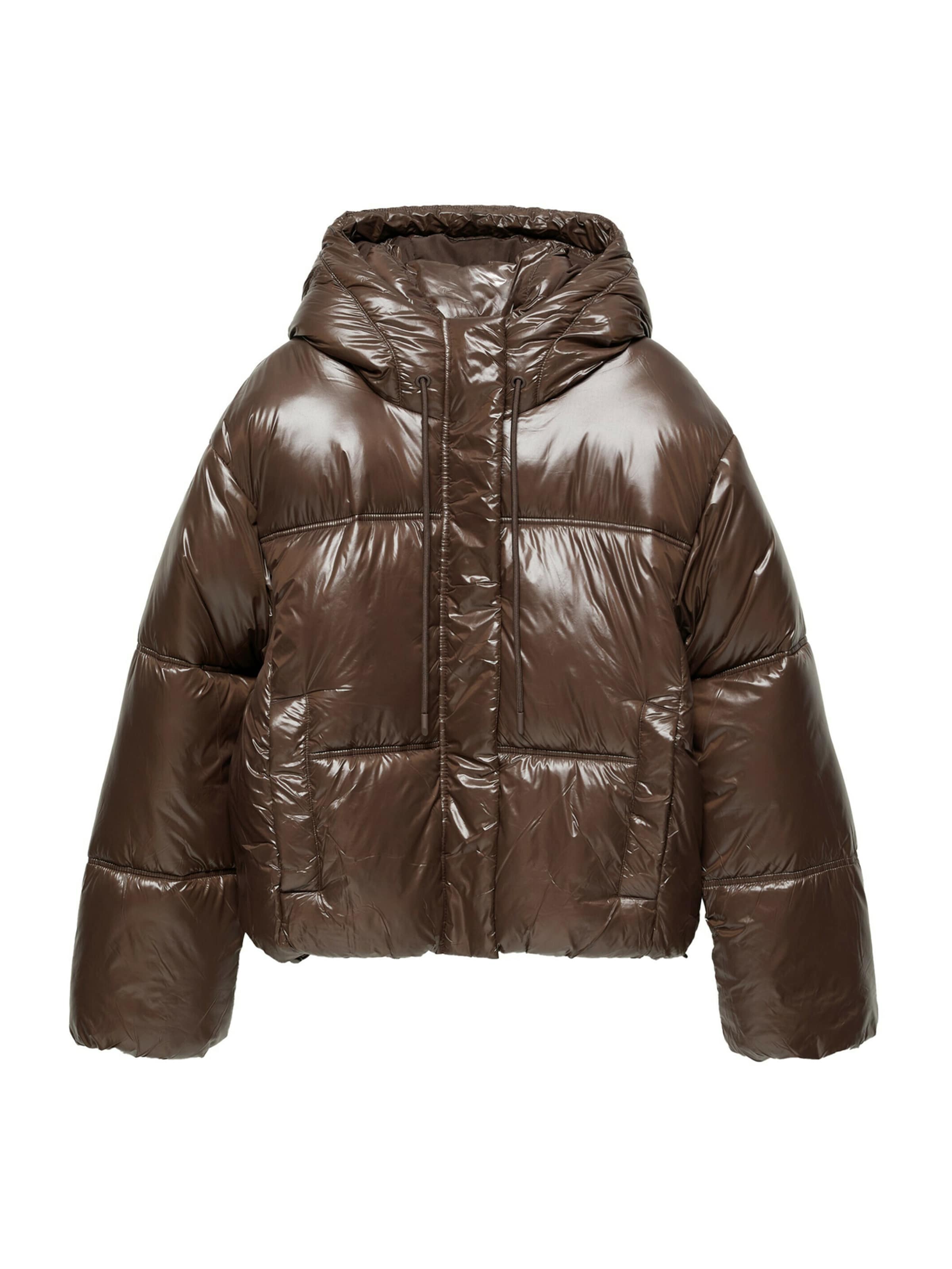 Pull&Bear Jacke in XS in braun, Produktansicht