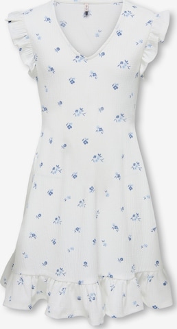 ONLY GIRLS Jurk 'KOGHillady' in Wit: voorkant