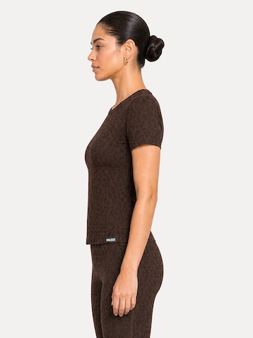 Smilodox Shirt 'Velvara' in Braun